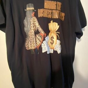 Gildan Black Heavy Cotton T-Shirt